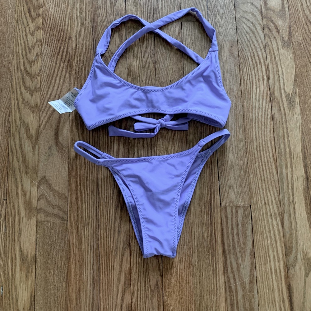 White fox boutique bikini set